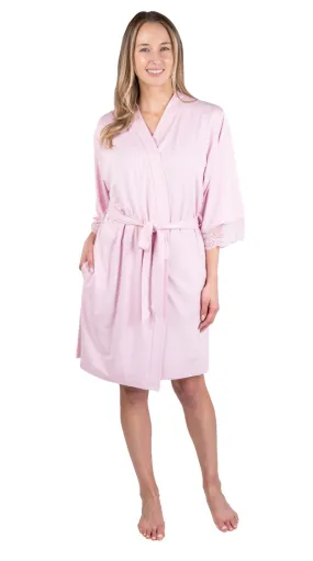 36" Modern Wrap Robe
