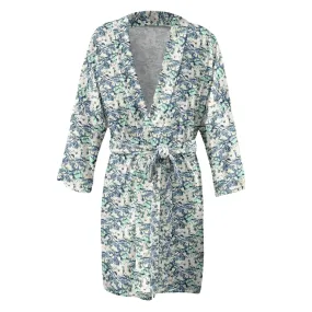 Abstract Floral Robe