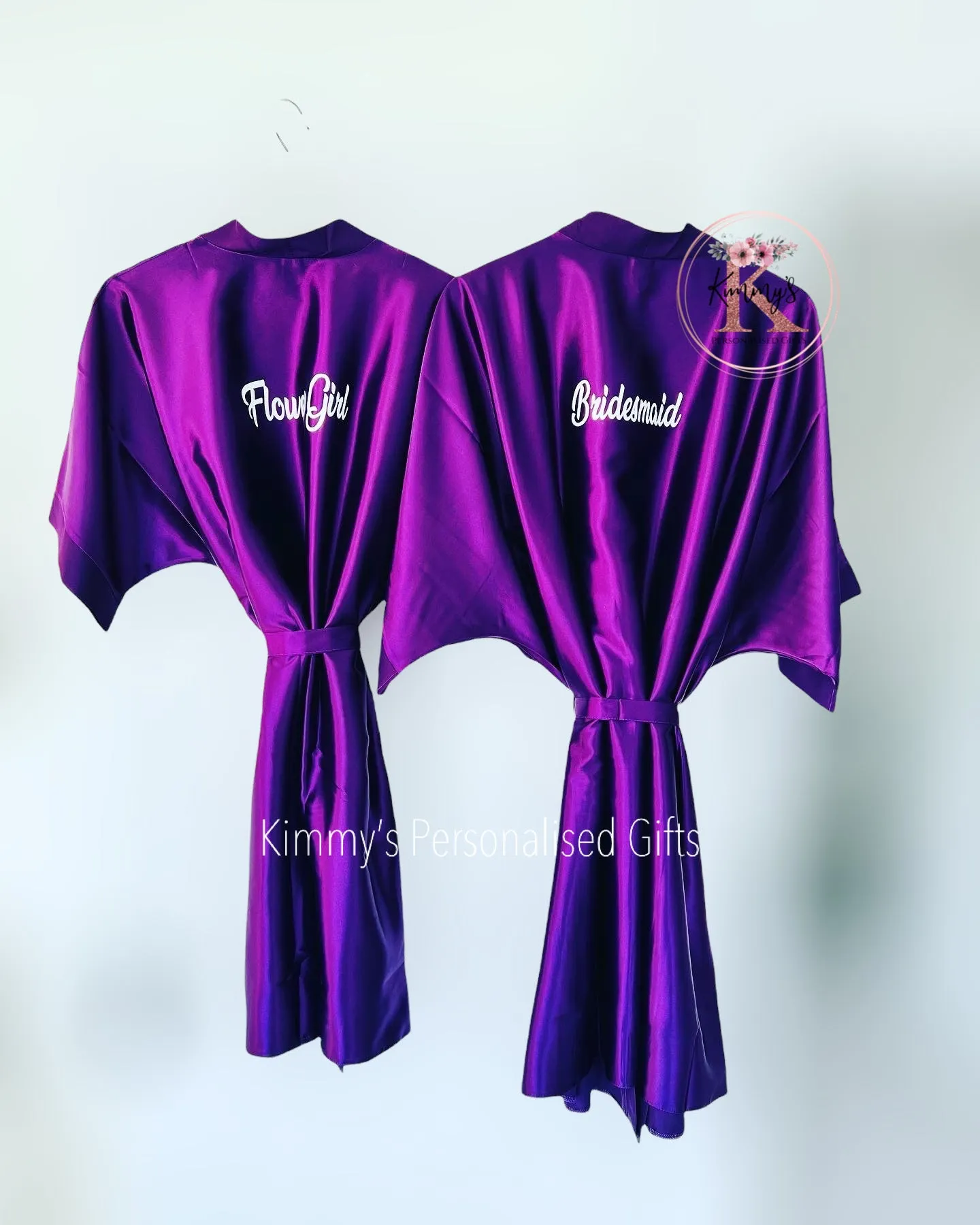 Cadbury Purple Plain Style Robes