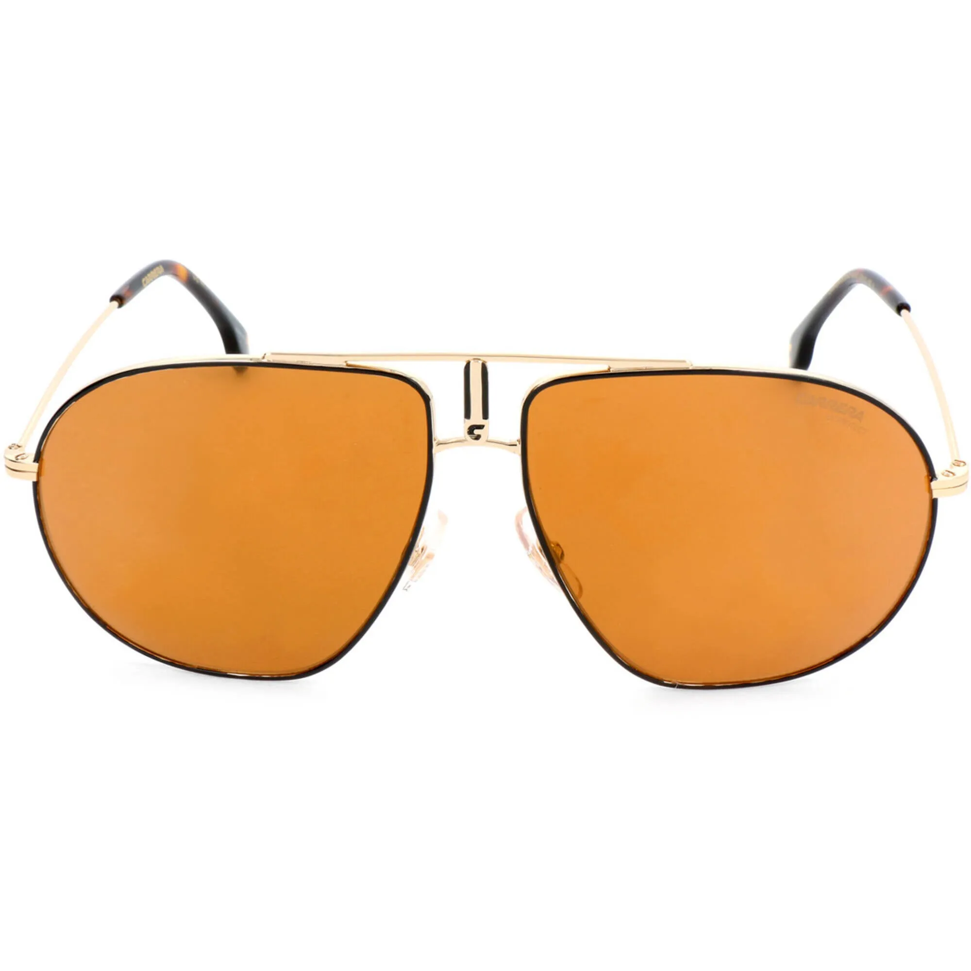 Carrera Unisex Sunglasses - Gold Black Metal Aviator Frame Gold Sp Lens | BOUND RHL