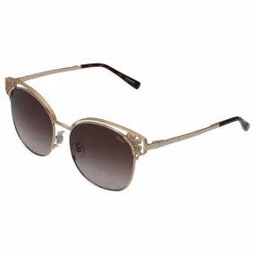 Chopard Women's Sunglasses - Gold Crystal Acetate Frame | SCHC24S-0349-57-17-140