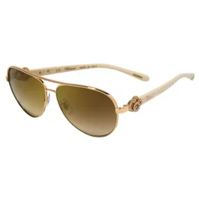 Chopard Women's Sunglasses - Shiny Copper Gold Frame | SCHC26S-8FCG-61-13-135