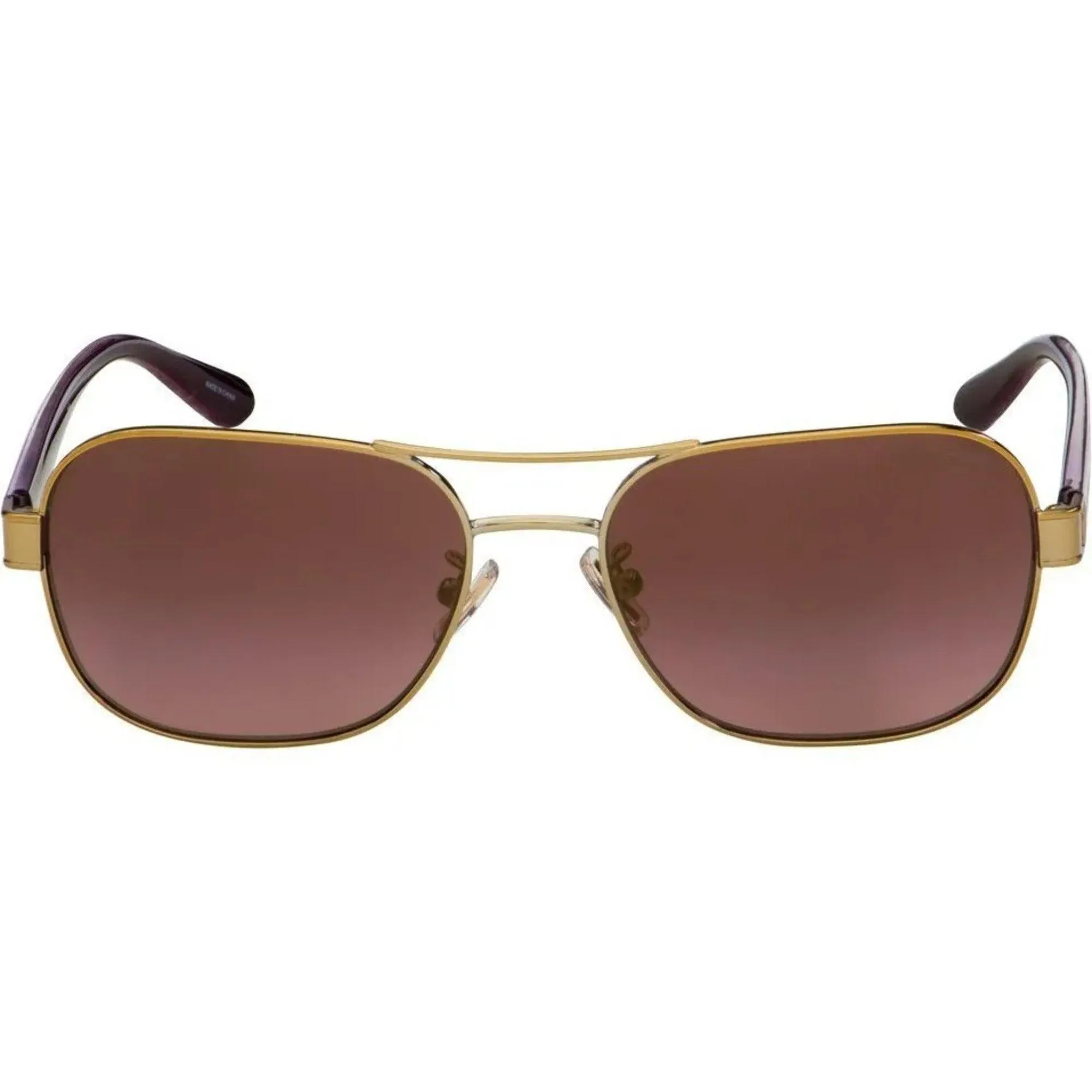 Coach Women's Sunglasses - Full Rim Light Gold/Purple Metal Frame | 0HC7116 90056F57