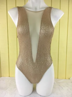 Custom Ravish nude/mesh one piece version 2