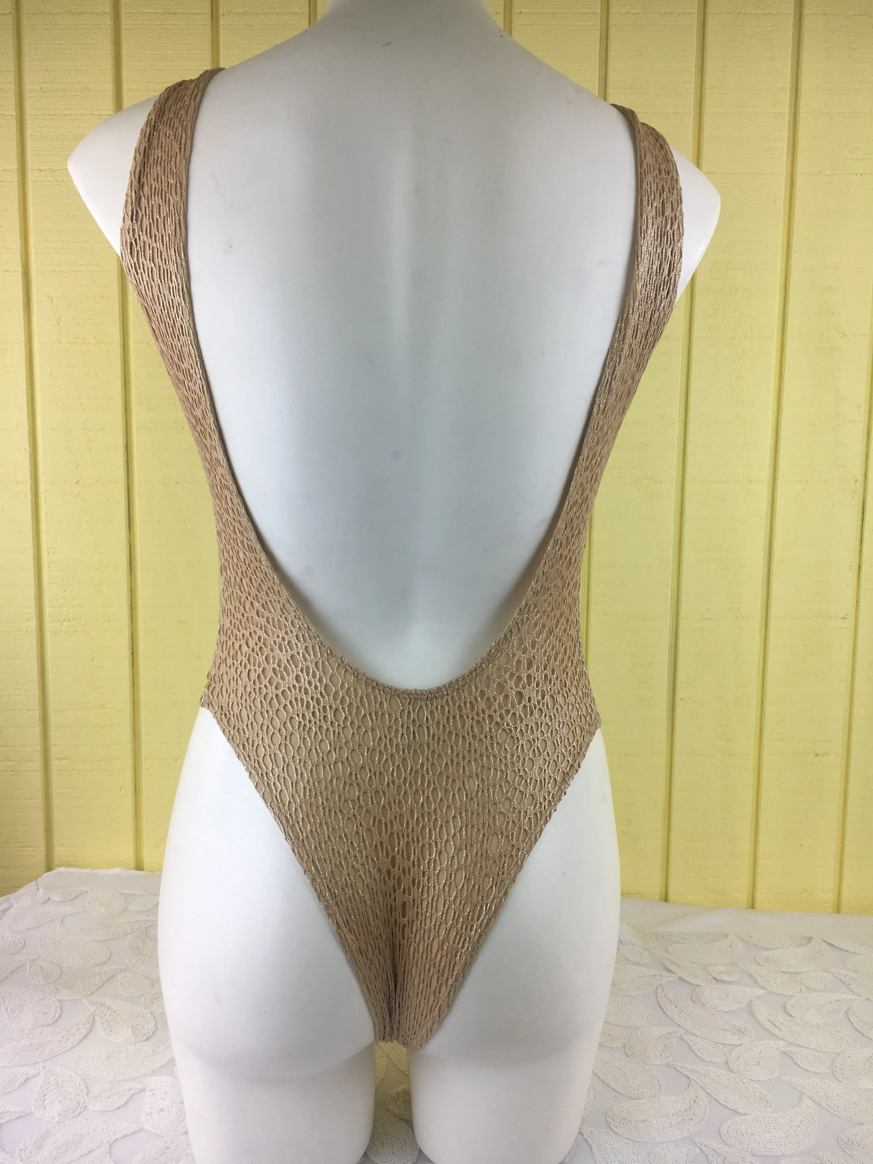 Custom Ravish nude/mesh one piece version 2