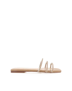FORREST - DARK NUDE-WHITE CONTRAST