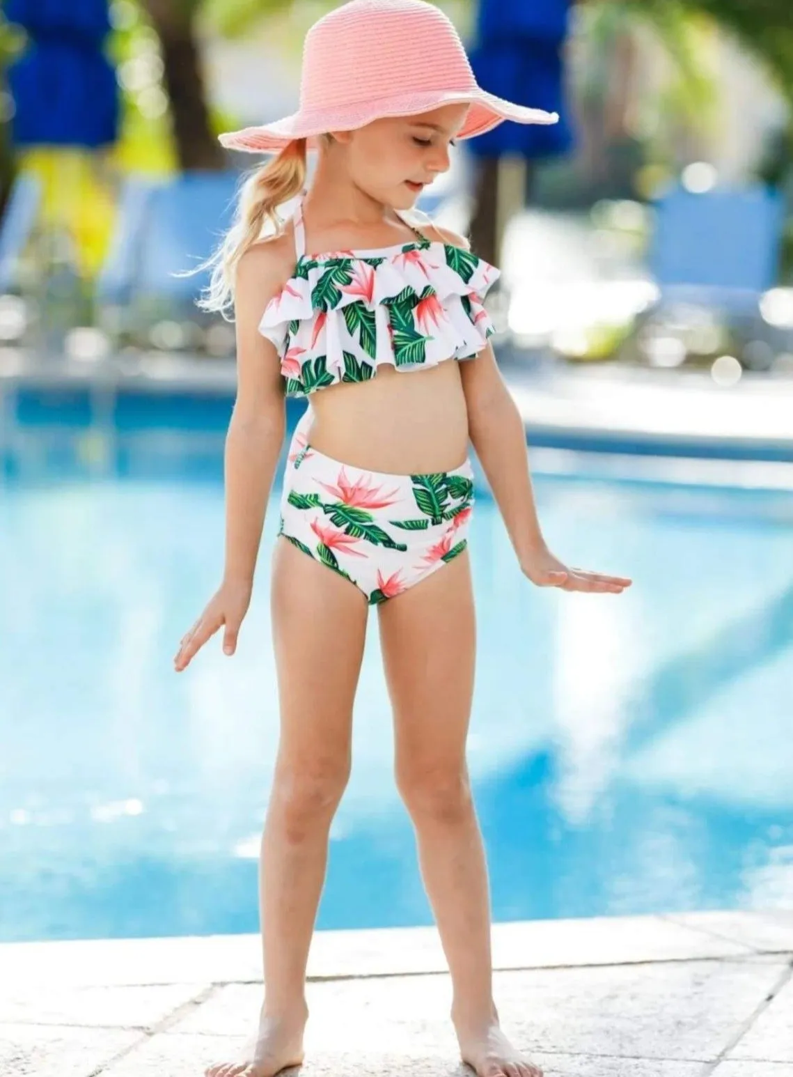 Girls Adventure Awaits Two Piece Swimsuit