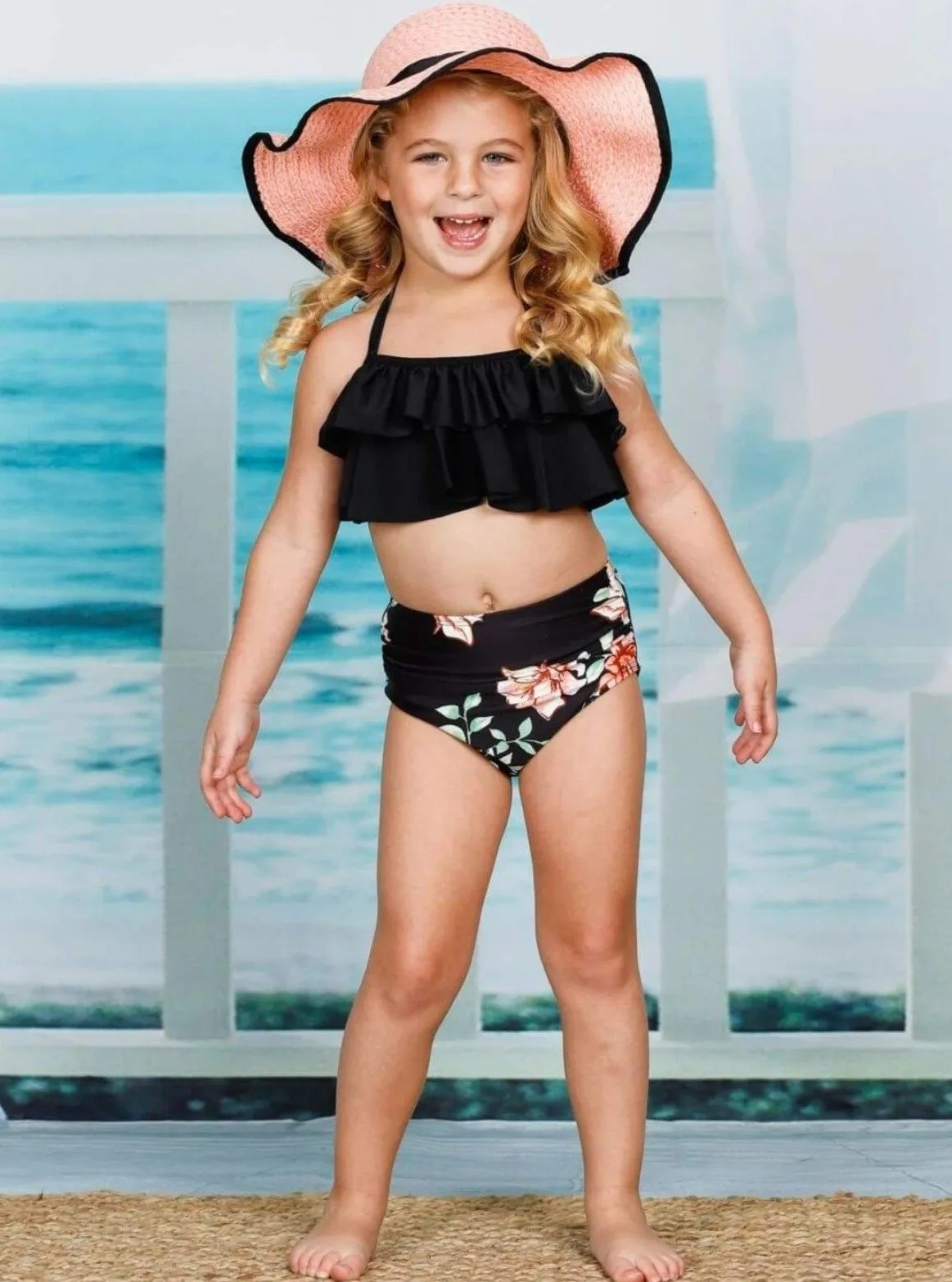 Girls Adventure Awaits Two Piece Swimsuit
