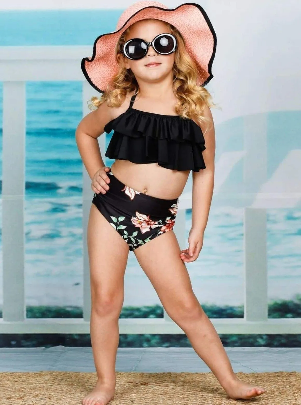 Girls Adventure Awaits Two Piece Swimsuit