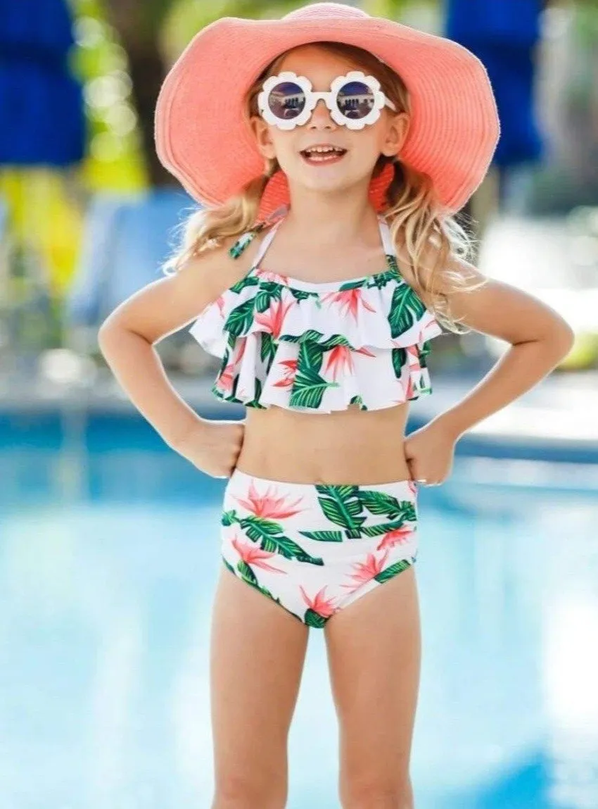 Girls Adventure Awaits Two Piece Swimsuit