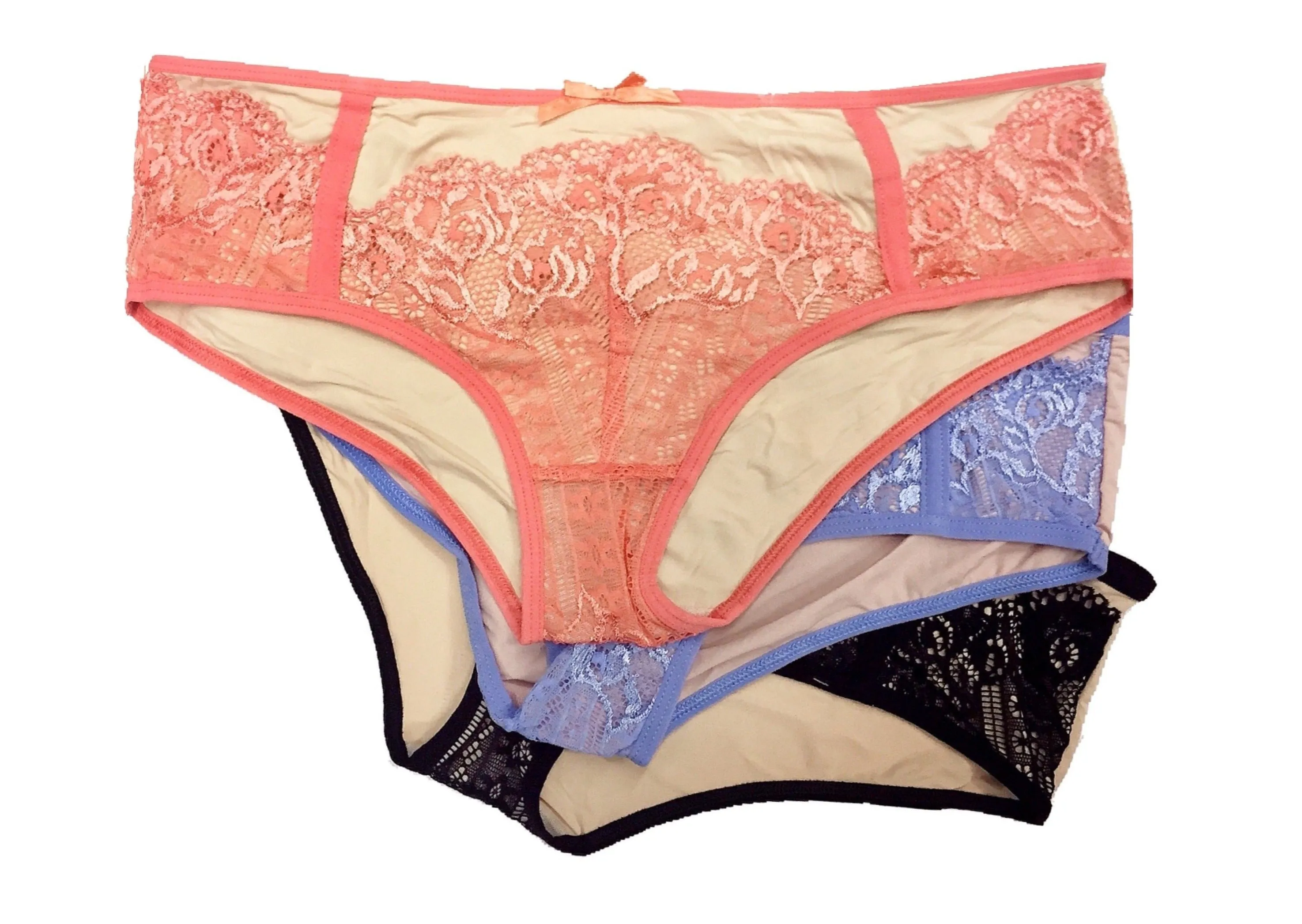 Graceful Silky Lace Bikini Panties