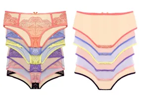 Graceful Silky Lace Bikini Panties