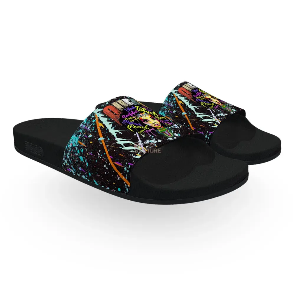 Graffiti Queen Women's Slides