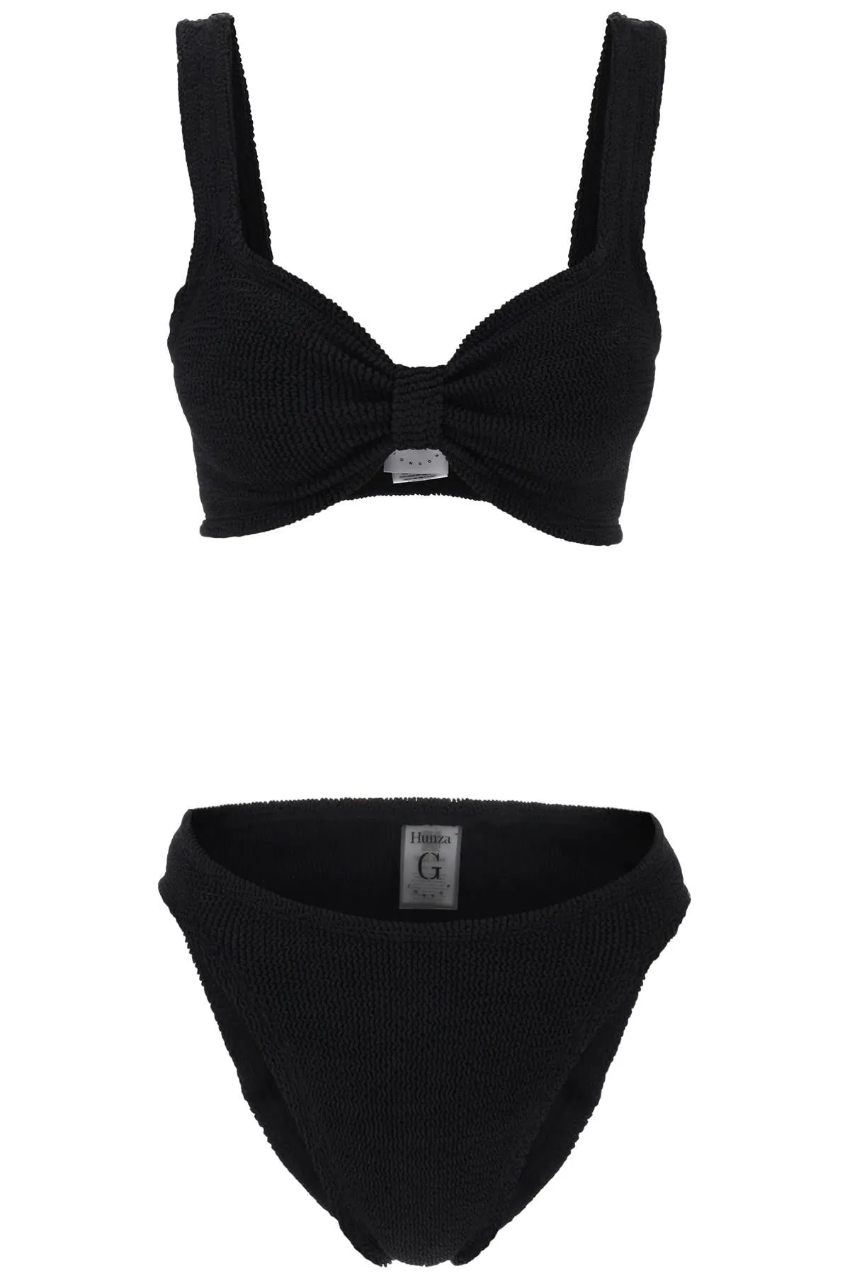 Hunza g. bonnie bikini set BONNIE BIKINI M BLACK