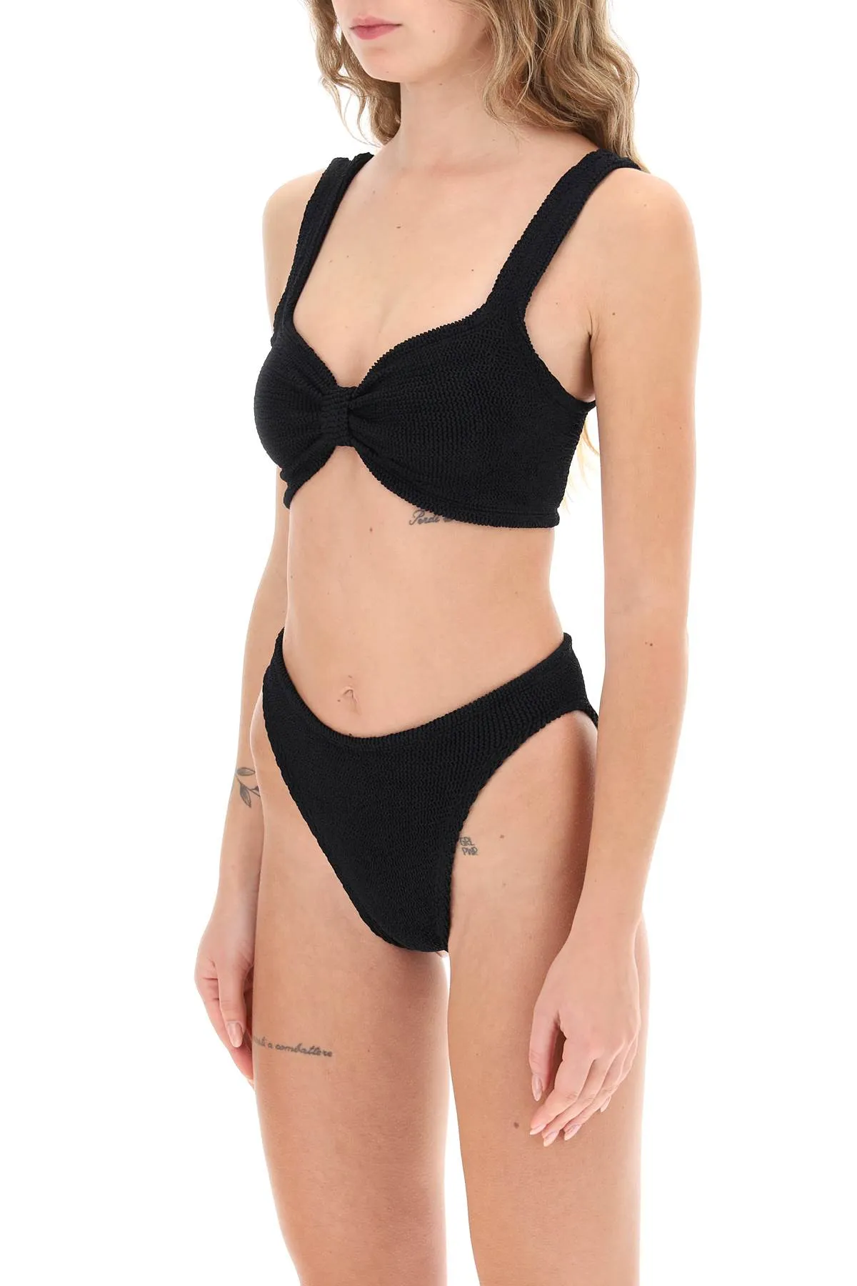 Hunza g. bonnie bikini set BONNIE BIKINI M BLACK