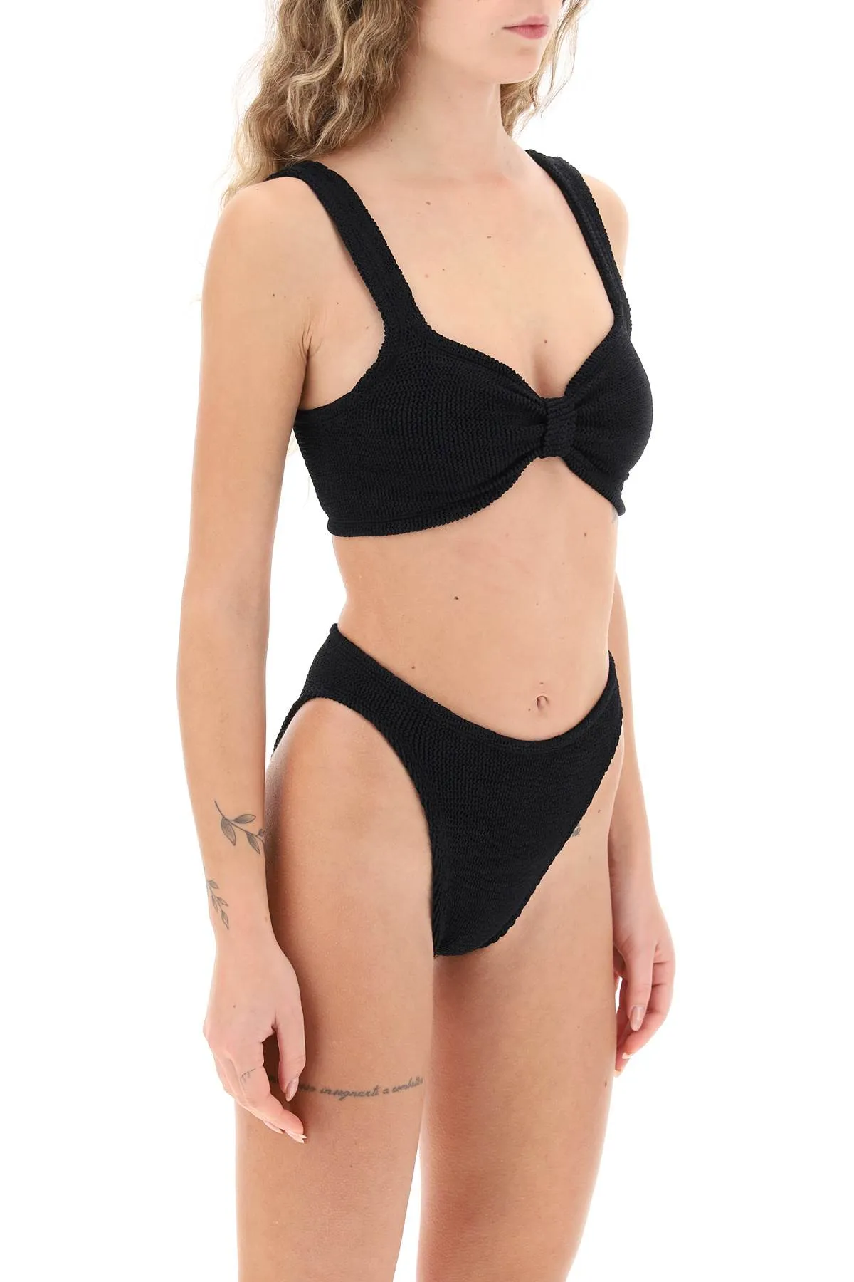 Hunza g. bonnie bikini set BONNIE BIKINI M BLACK