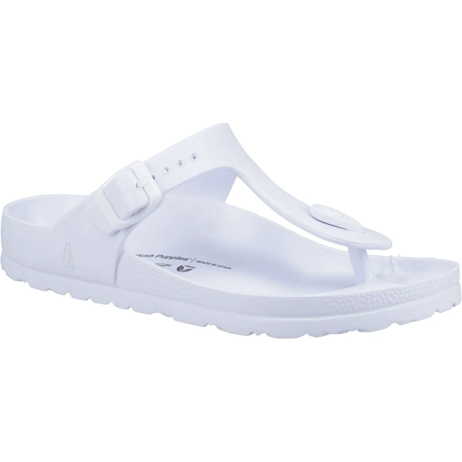 Hush Puppies Teal Lizzie Toepost Sandals