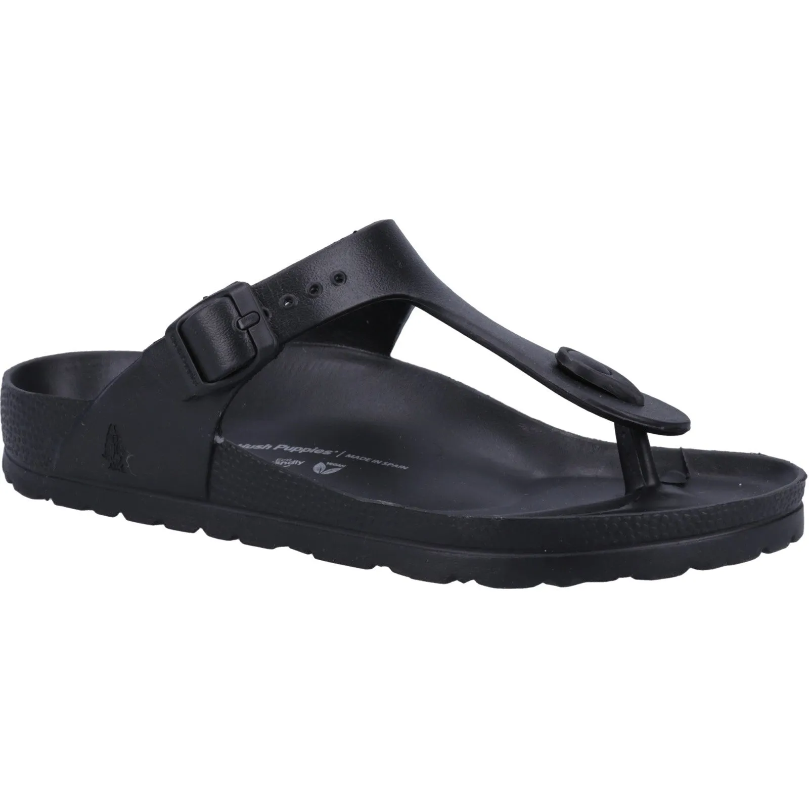Hush Puppies Teal Lizzie Toepost Sandals