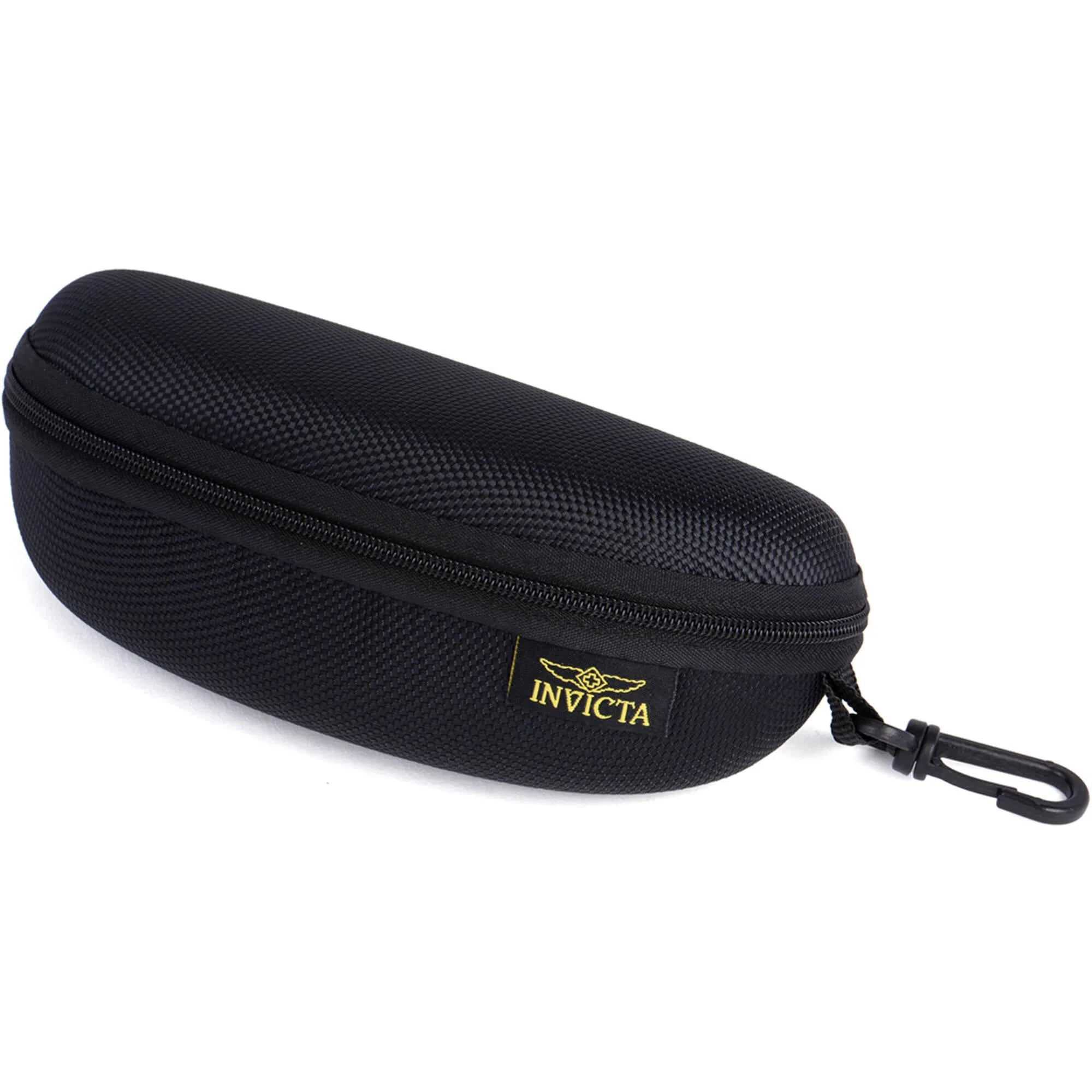 Invicta Unisex Sunglasses - Black/Gold Full Rim Frame Light Gold Lens | IEW055-05