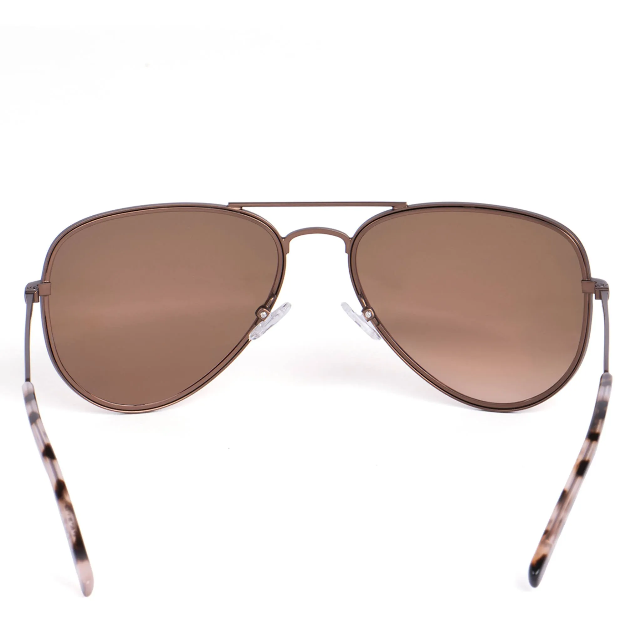 Invicta Unisex Sunglasses - Black/Gold Full Rim Frame Light Gold Lens | IEW055-05