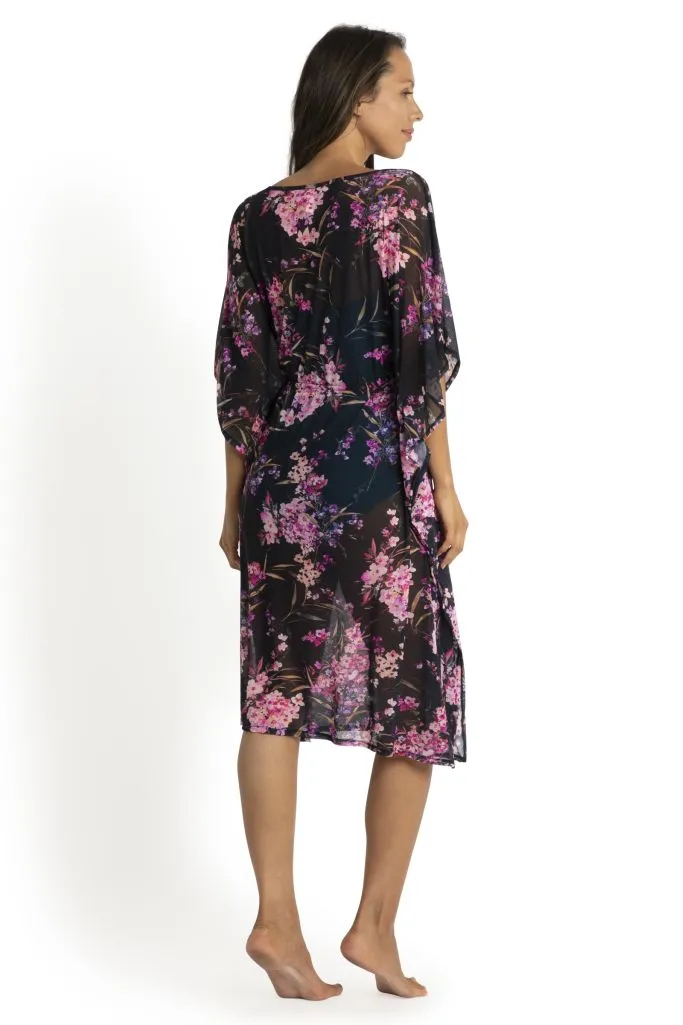 Jantzen Mesh Capri Kaftan - Flora