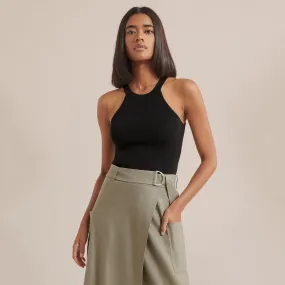 Keri High-Neck Sleeveless Tank