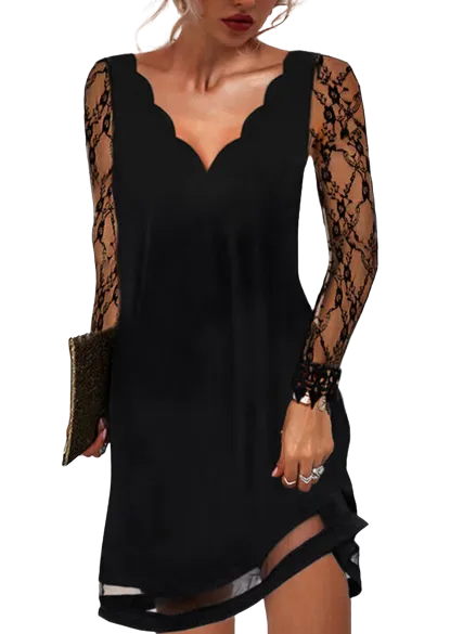 Lara - Robe Sexy en dentelle