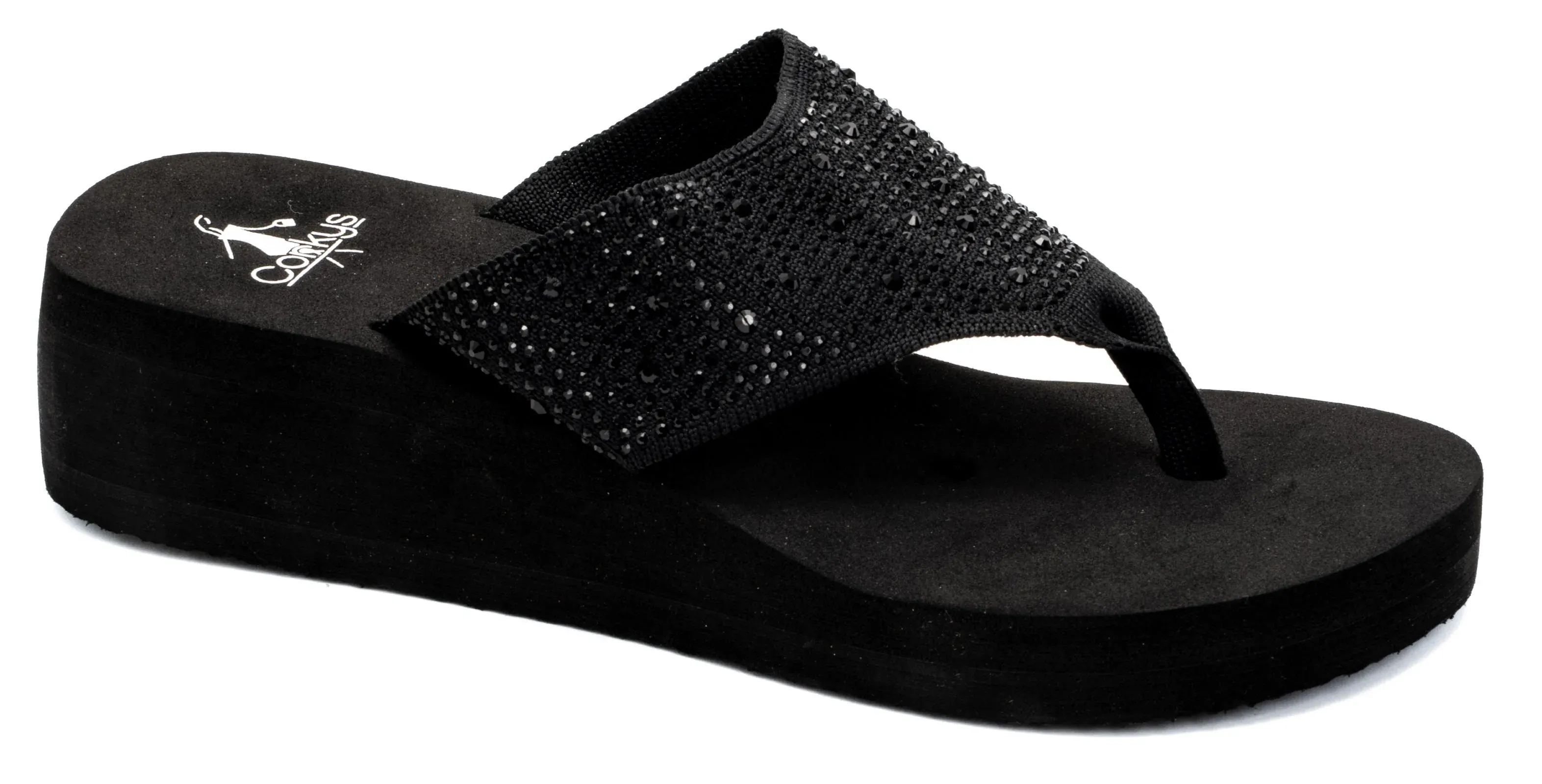 Long Time No Sea Sandal • Black