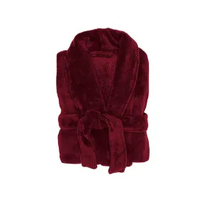 Microplush Bathrobe Merlot