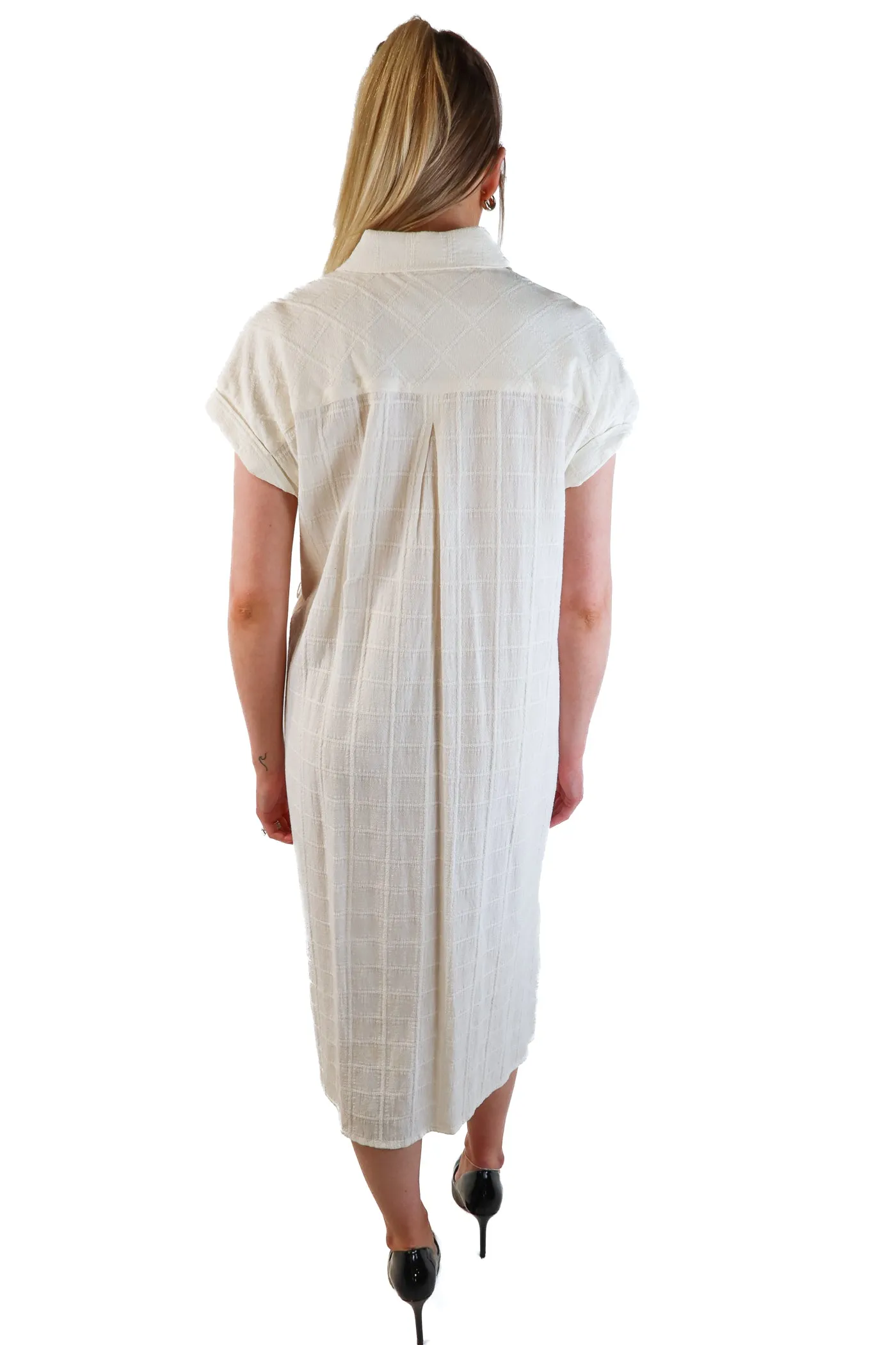 Moon River Linen and Cotton Dress (M; retail $120)
