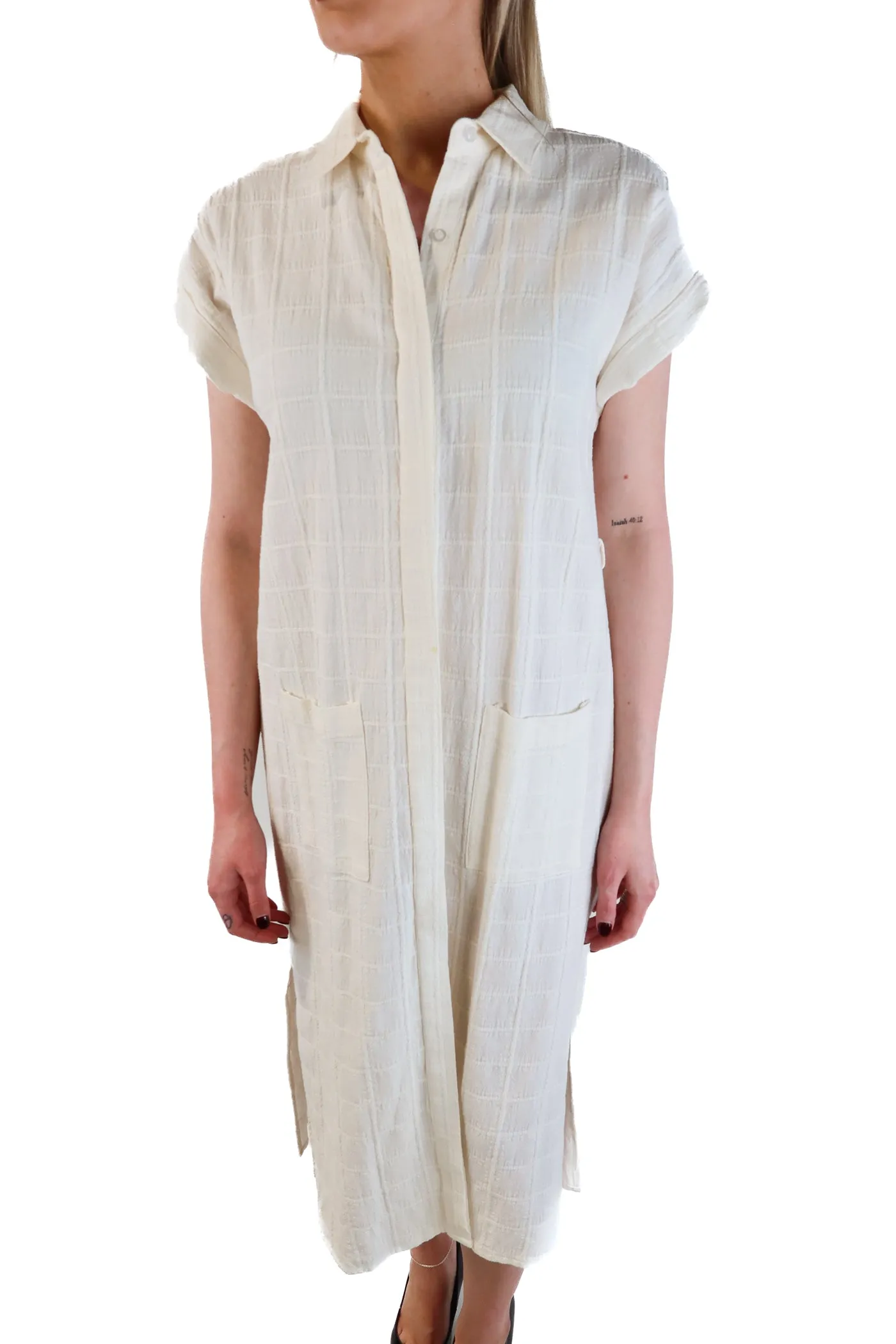 Moon River Linen and Cotton Dress (M; retail $120)