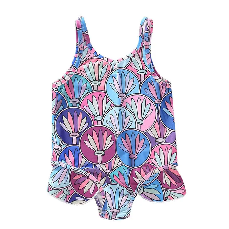 New Kids Girls Bikini Beach One Piece Swimsuit Bikini Swimwear
