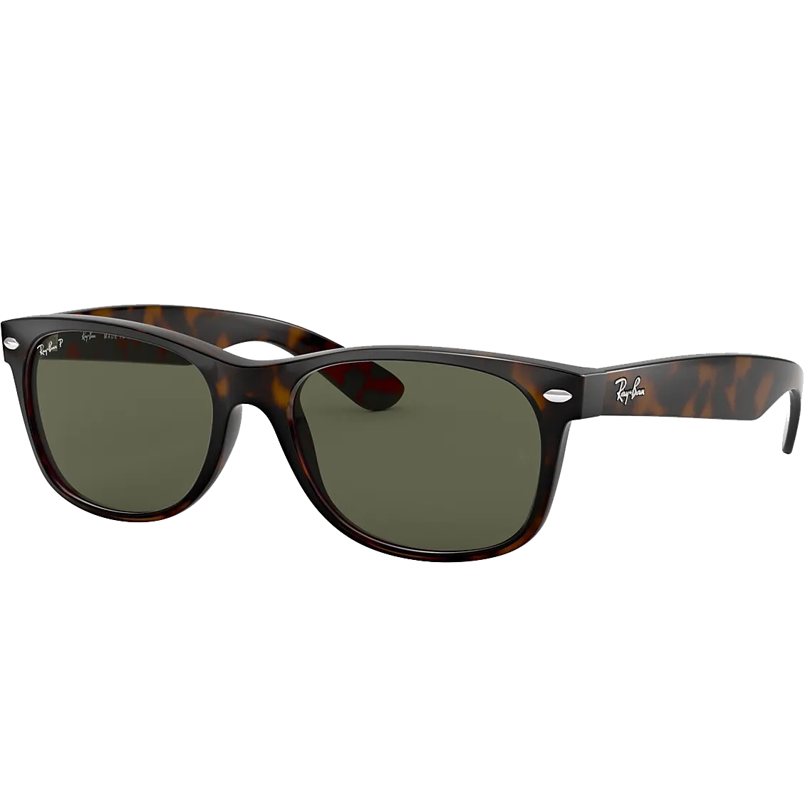 New Wayfarer S - Tortoise/G-15 Green