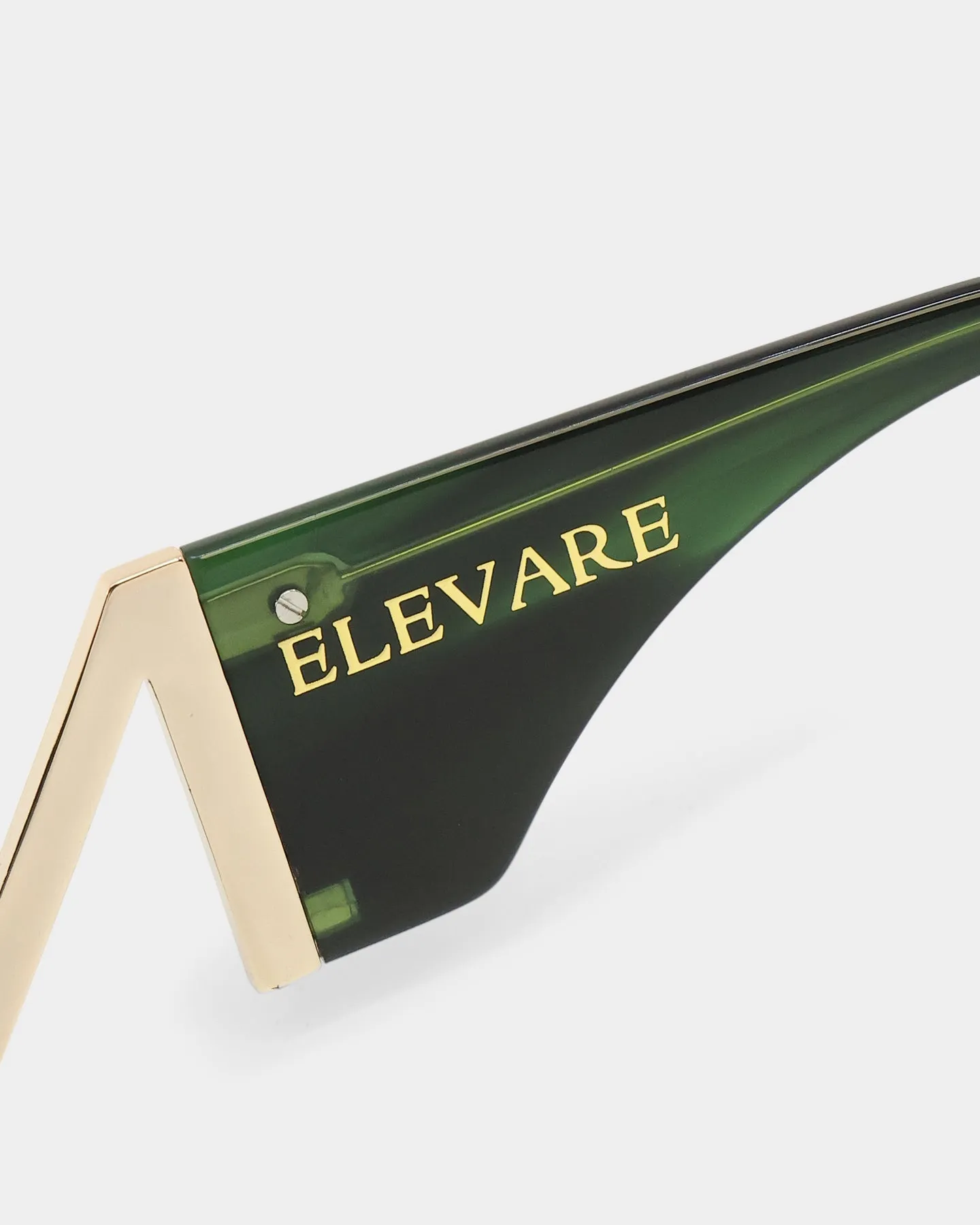 NUQE Elevare Sunglasses Green/Gold