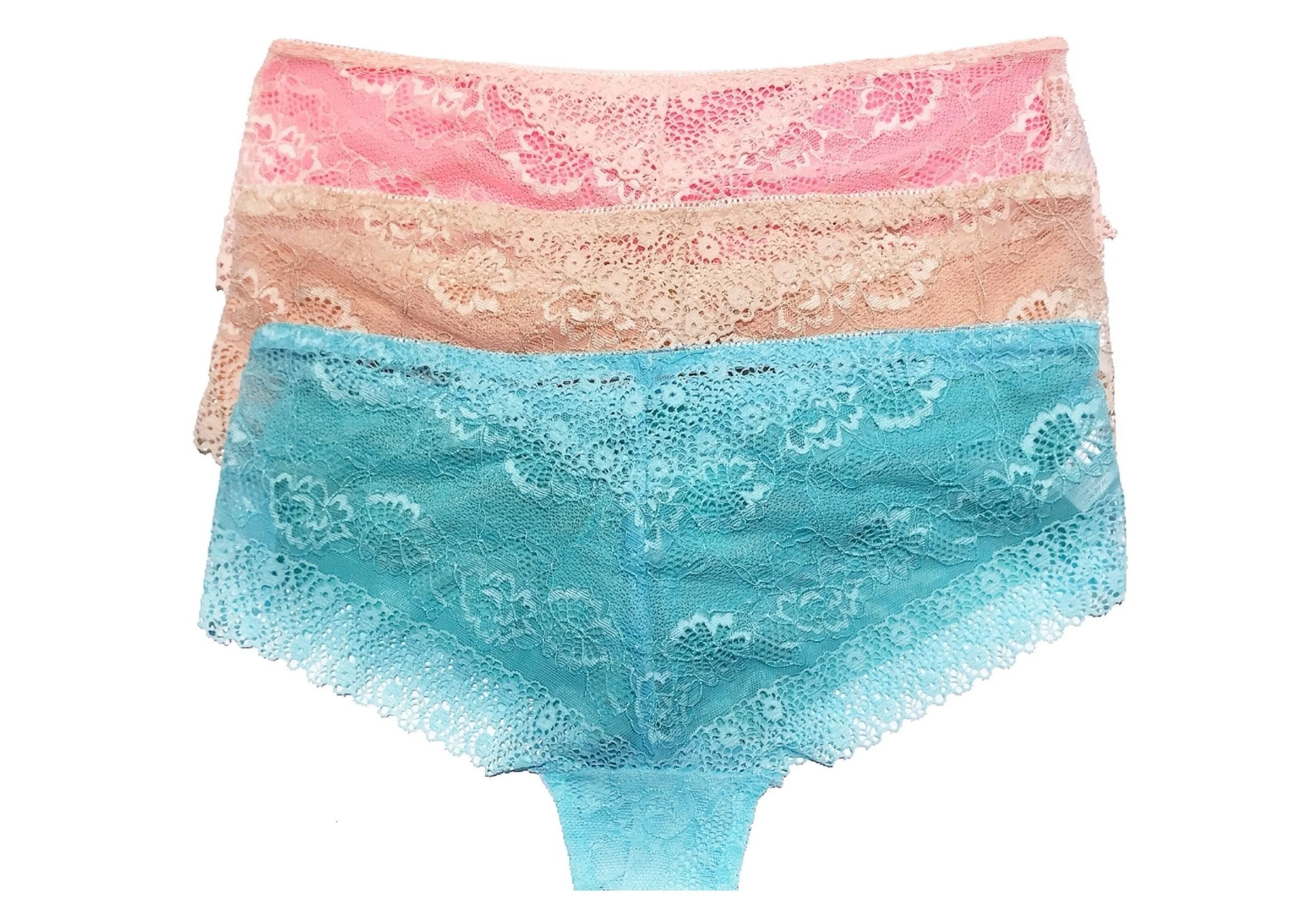 Premier & Dignified Semi-Sheer Lace Panties