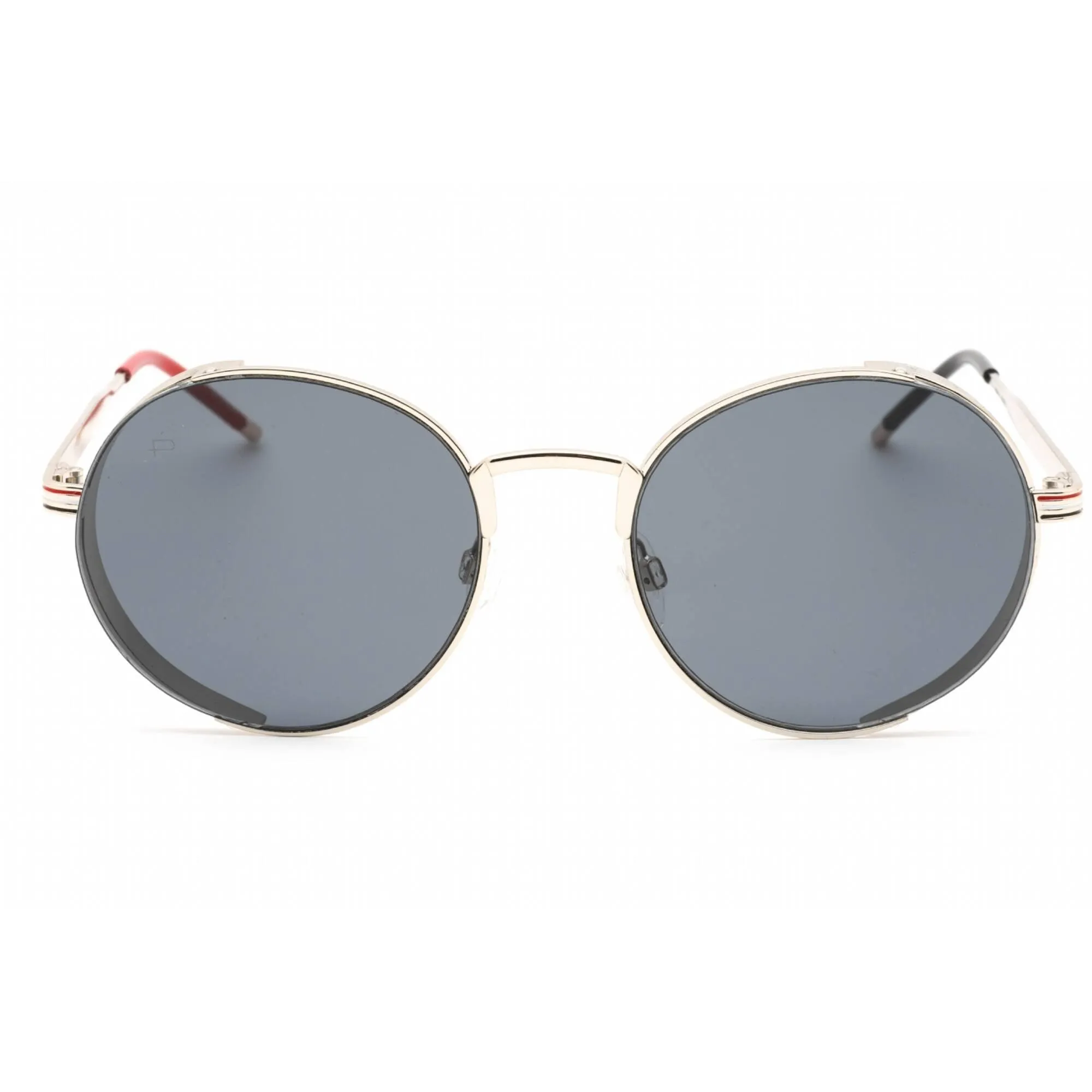 Prive Revaux Unisex Sunglasses - Grey Lens Metal Round Frame | Riviera Champagne Gold
