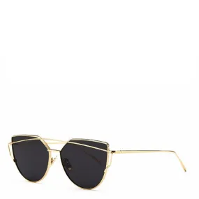 Ray Gold Sunglasses