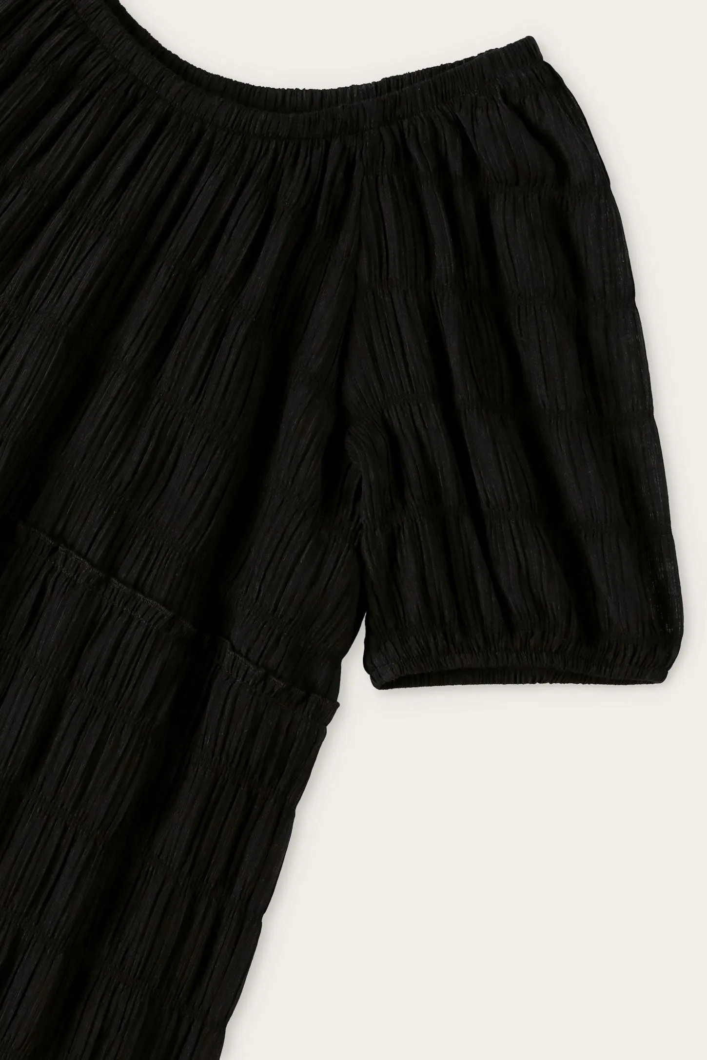 Robe longue volants étagés - Femme