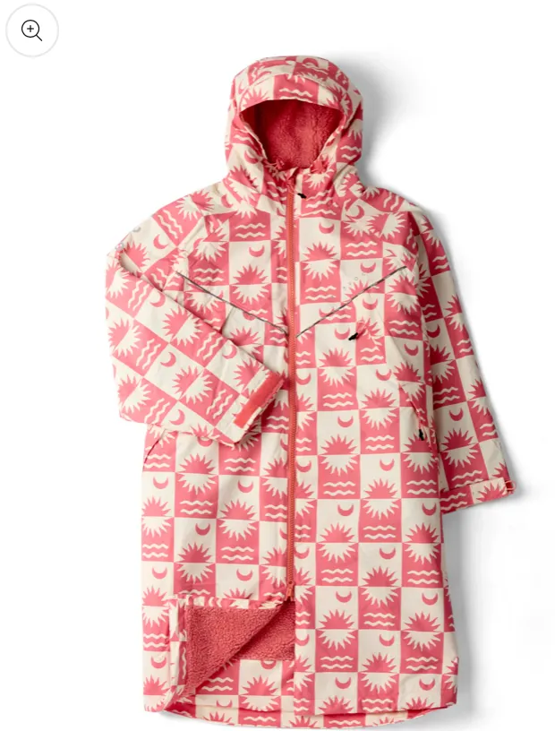 SALTROCK Recycled Changing Robe - Equinox - Coral