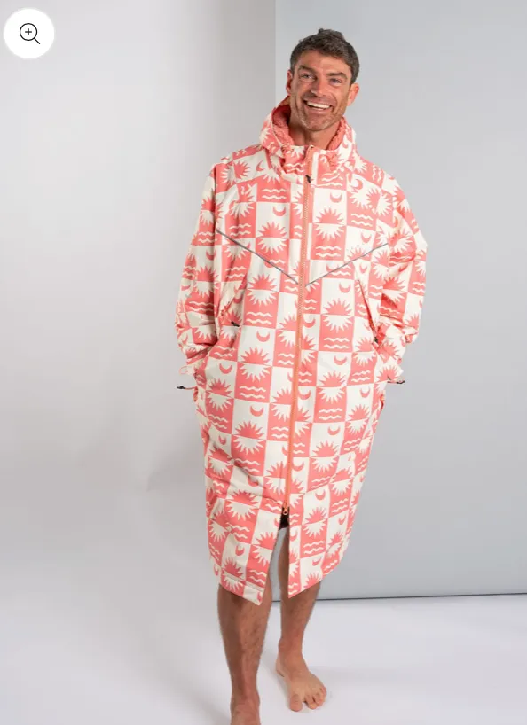 SALTROCK Recycled Changing Robe - Equinox - Coral