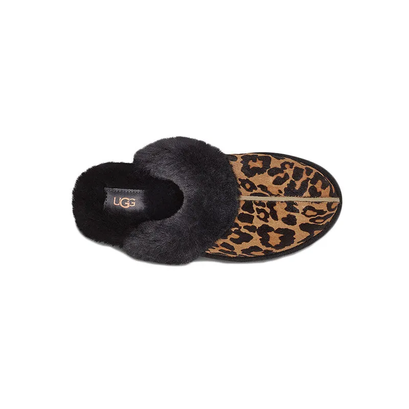 Scuffette II Panther Print Slipper