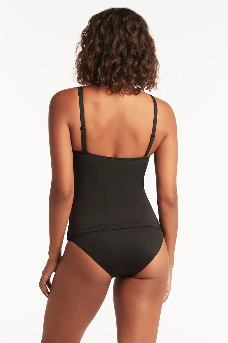 Sea Level Eco Essentials Underwire D/DD Tankini Top
