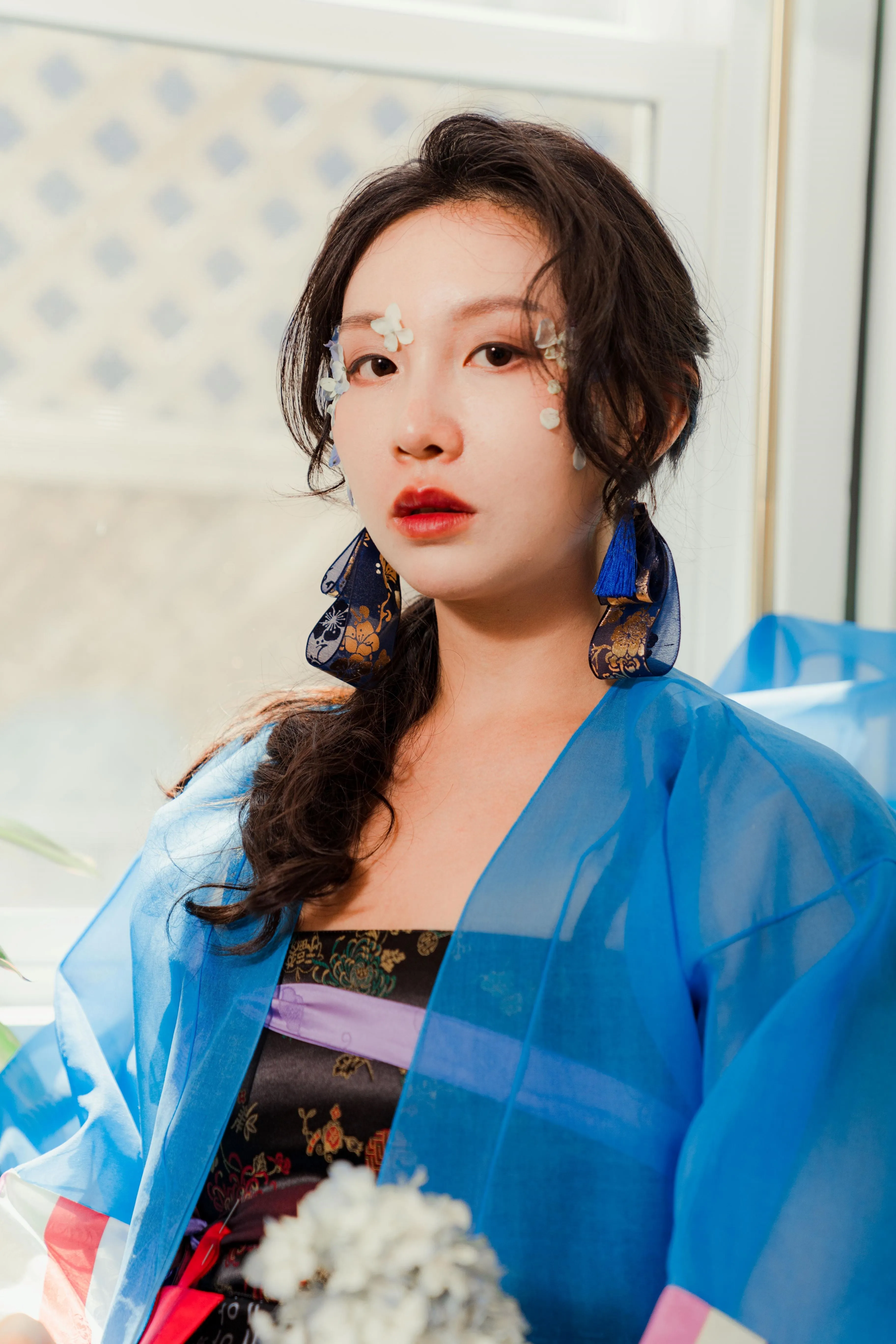 Sheer Organza Robe
