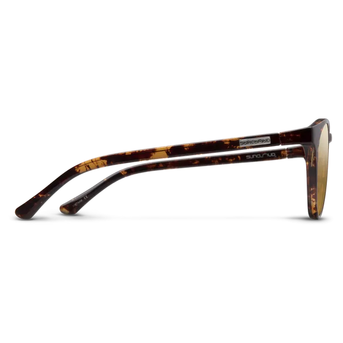 Suncloud Metric Tortoise / Polarized Sienna Mirror
