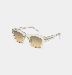 sunglasses - lane - ecru transparent
