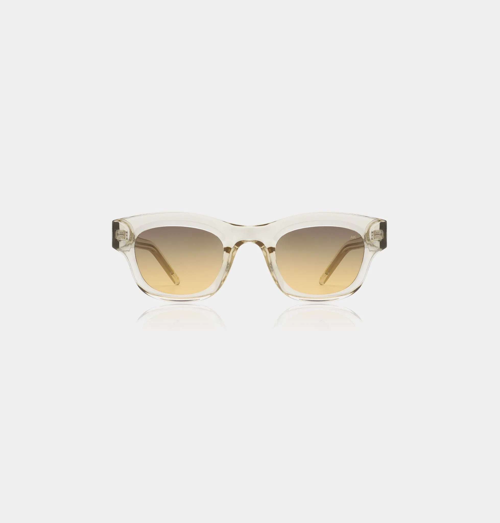 sunglasses - lane - ecru transparent