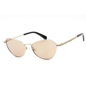 Swarovski Women's Sunglasses - Gradient Roviex Lens Gold Cat Eye Frame | SK0386 32K
