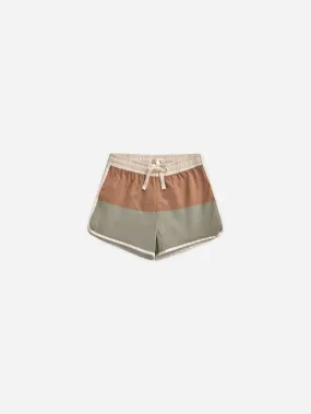 Swim Trunk Color Block