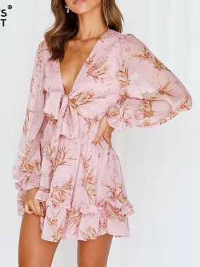 Sylvie - Robe imprimée en mousseline simply