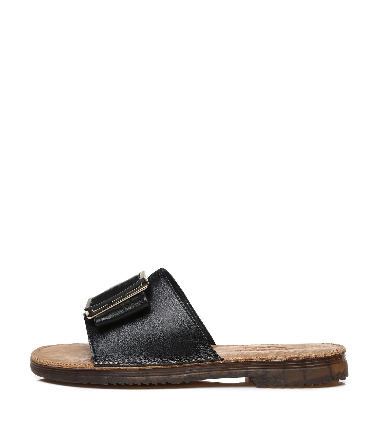 TARRAMARRA Women Buckle Top Ultra Soft Slides Bera